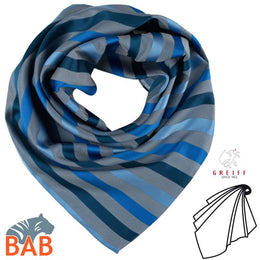 Greiff  6901 Tuch Business-Kleidung blau gestreift