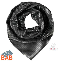 Greiff  6901 Tuch Business-Kleidung schwarz/silbergrau gemustert