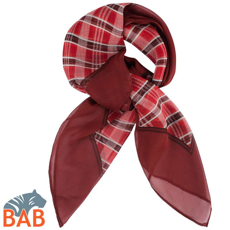 Greiff 6901Tuch Business-Kleidung  rot kariert