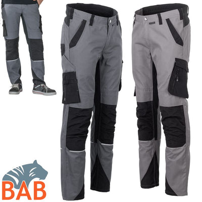 Planam Norit 6401 Arbeitshose Bundhose schiefer- schwarz Herrengrösse