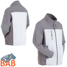 Planam norit 6508 Herrenhybridjacke weiss-zink Herrengrösse