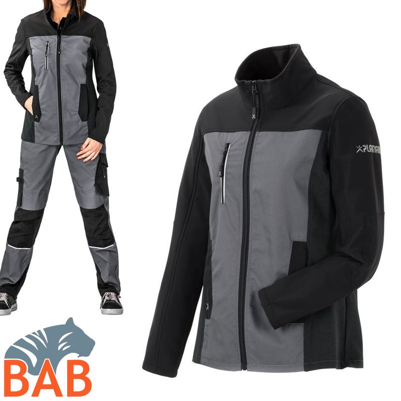 Planam Norit 6511 Hybridjacke schiefer-schwarz Damengrösse