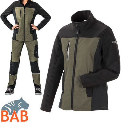 Planam Norit 6515 Hybridjacke oliv-schwarz Damengrösse