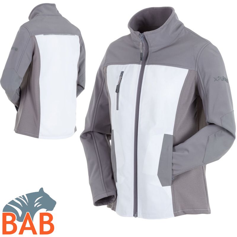 Planam Norit 6518 Hybridjacke weiss-zink Damengrösse