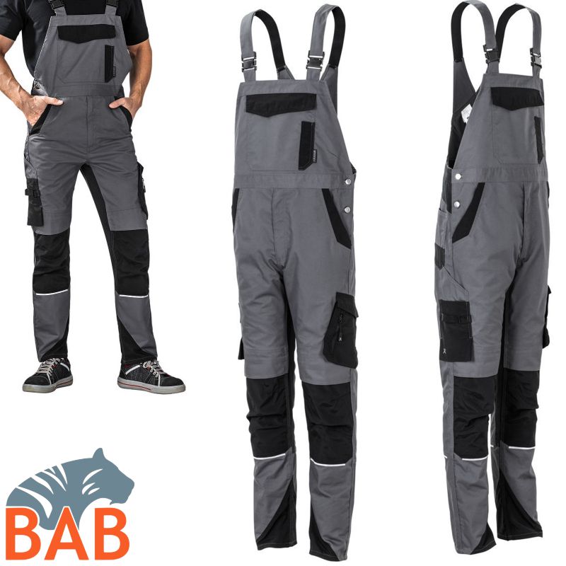 Planam Norit 6521 Latzhose schiefer-Herrengrösse