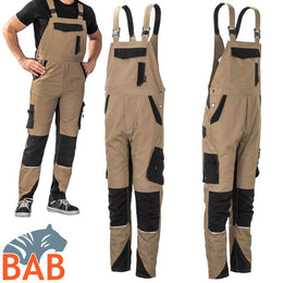 Planam Norit 6523 Latzhose sand-Herrengrösse