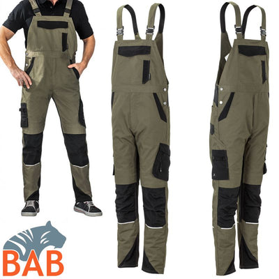 Planam Norit 6525 Latzhose leicht oliv-Herrengrösse