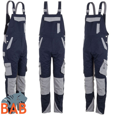 Planam Norit 6529 Latzhose  schwarzblau-Herrengrösse