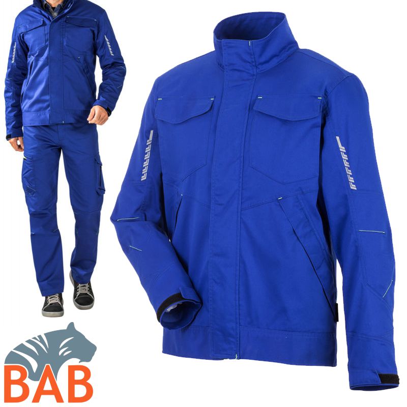 Planam Stretchline 6603 Bundjacke kornblau Zwei-Wege-Stretch-Herrengrösse