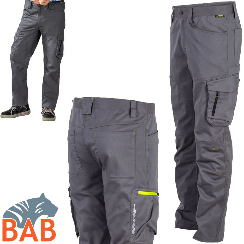 Planam Stretchline 6611 Bundhose anthrazit zwei-Wege-Stretch-Herrengrösse