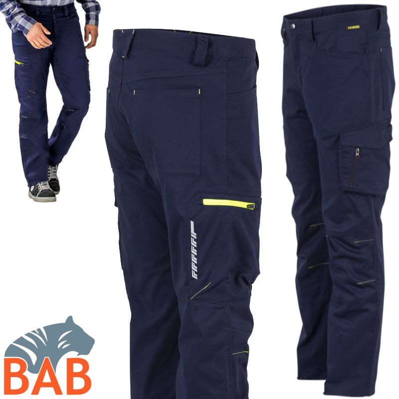 Planam Stretchline 6612 Bundhose marine zwei-Wege-Stretch-Herrengrösse