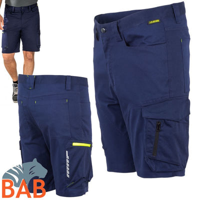 Planam Stretchline 6642 Shorts- zwei-Wege-Stretch-marine-unisex