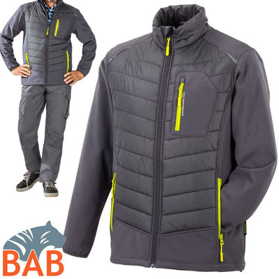 Planam Stretchline 6681  WINTERJACKE-anthrazitz -unisex