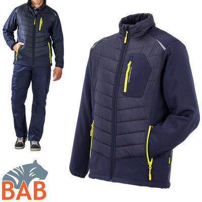Planam Stretchline 6682  WINTERJACKE-marine -unisex