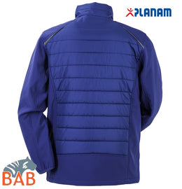 Planam Stretchline 6683  WINTERJACKE-kornblau -unisex
