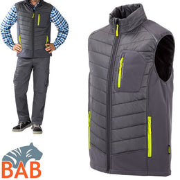 Planam Stretchline 6691  Winterweste-anthrazit -unisex