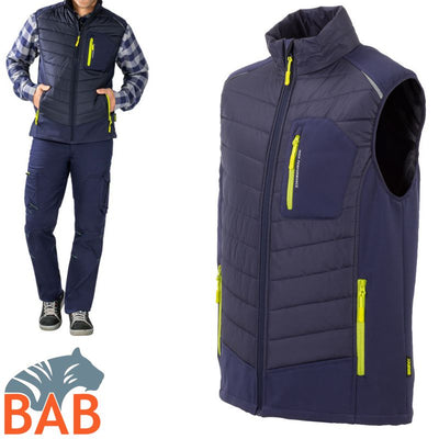 Planam Stretchline 6692  Winterweste-marine -unisex