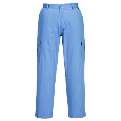 PW-AS11 Antistatische ESD Bundhose blau