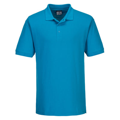 PW-B210 Herren Polo Shirt aqua Gr.3XL Einzelteil