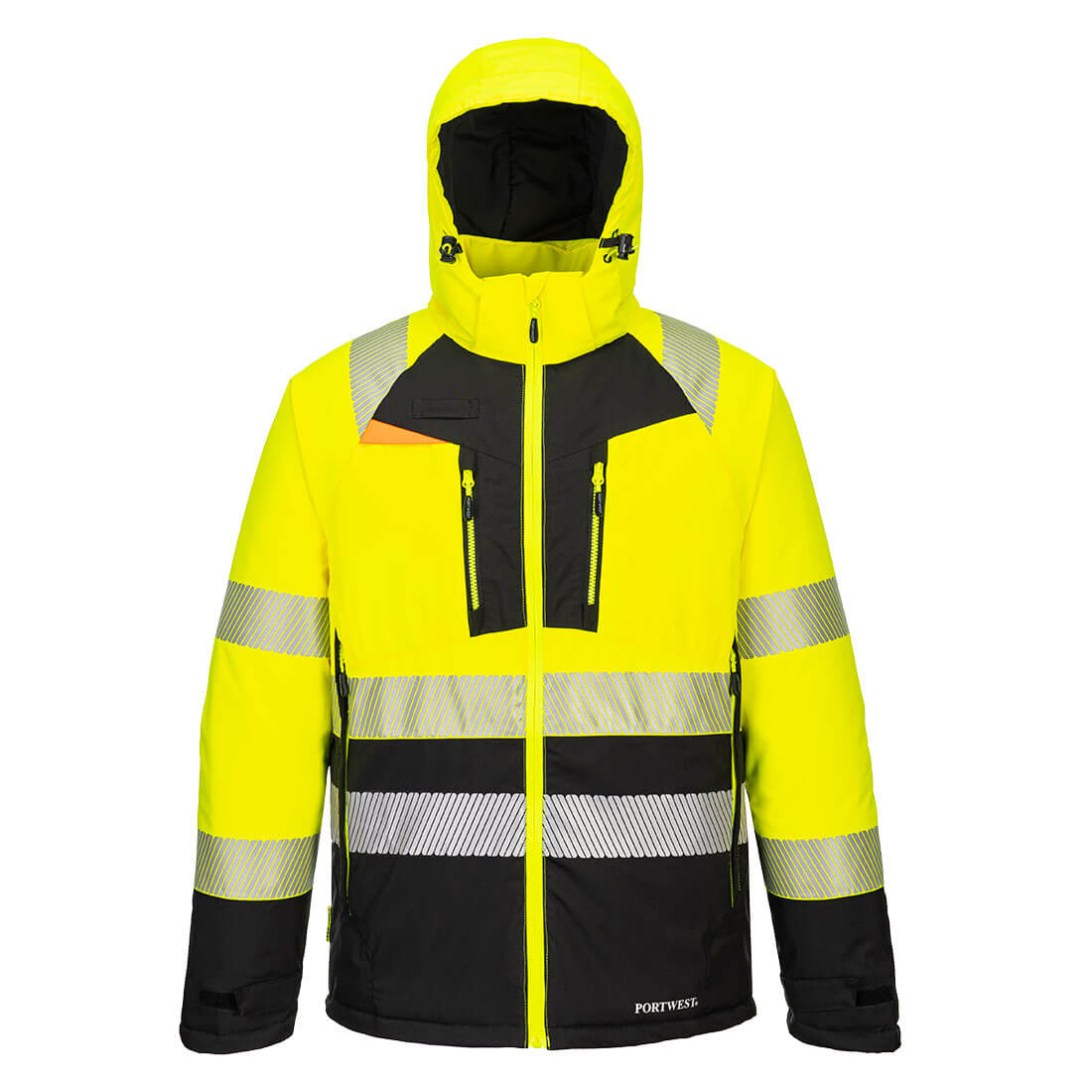 PW-DX430 Warnschutz Winterjacke DX4 gelb/schwarz