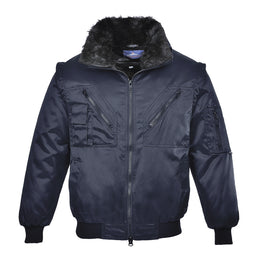 PW-PJ10 Pilotenjacke 4 in 1, marine
