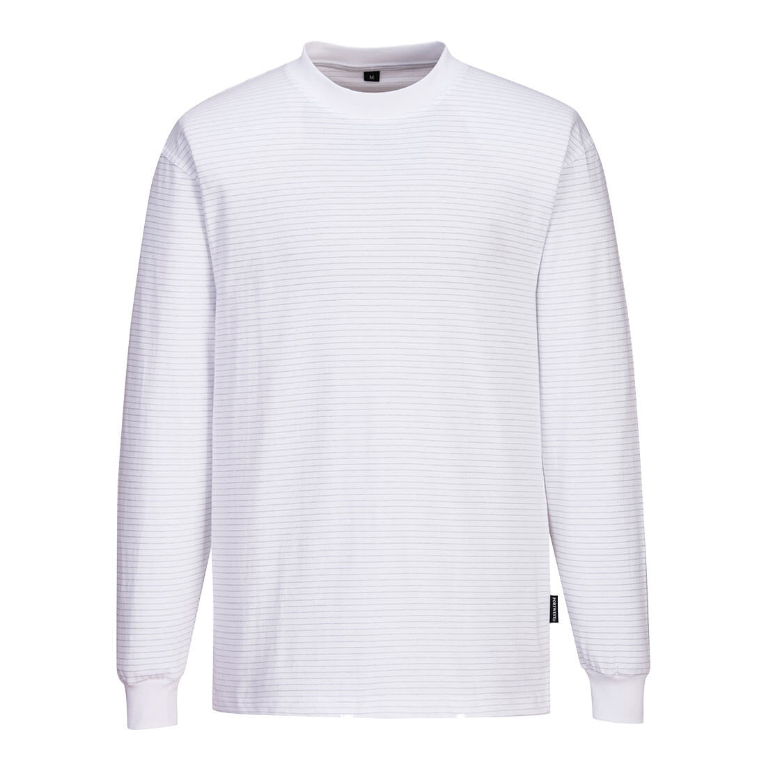 PW-AS22 Antistatisches ESD Langarm-Shirt weiß